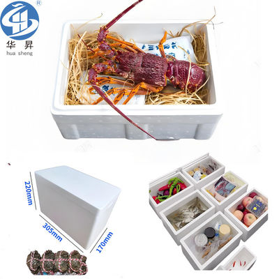 Verpackungsformen aus EPS-Styrofoam für Polystyrol-Schaumbüchse Fisch/Früchte/Gemüse/Verpackungskasse