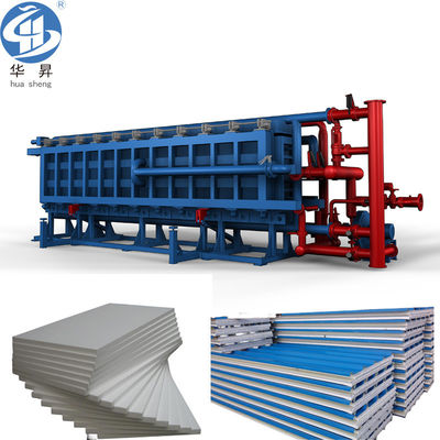 Omron PLC-gesteuerte Polystyrol-Isolierfoam-Produktionslinie für EPS-Block